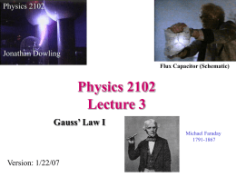 Phys 2102 Spring 2002 - Louisiana State University Physics