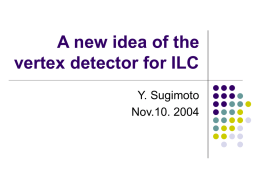 Vertex Detector for ILC