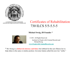 Understanding the New Illinois Law for Certificates of