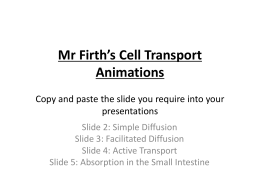 Mr Firth’s Cell Transport Animations Copy and paste the