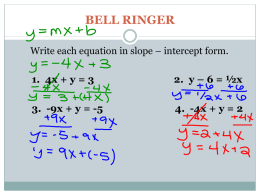 BELL RINGER