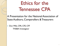 Tennessee State Board of Accountancy