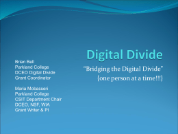 Digital Divide - University of Illinois at Urbana–Champaign