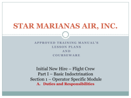 Tinian Air Charter Services, Inc.