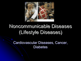 Noncommunicable Diseases (Lifestyle Diseases)
