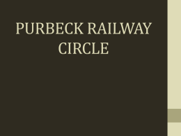 PURBECK RAILWAY CIRCLE