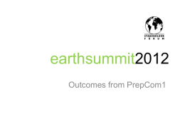 earthsummit2012 - Stakeholder Forum