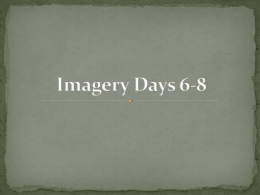 Imagery Days 6-8