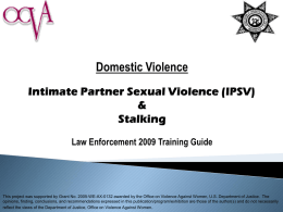 Conservative estimates of domestic violence range from