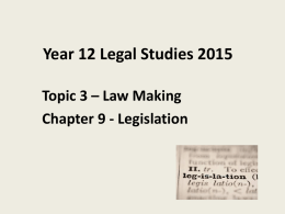 Year 12 Legal Studies 2015 - Pembroke School, Adelaide