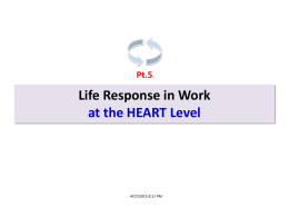 Life Response in Business