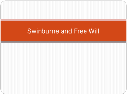 Swinburne and Free Will
