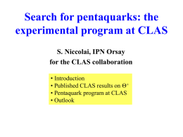 The experimental search for pentaquarks