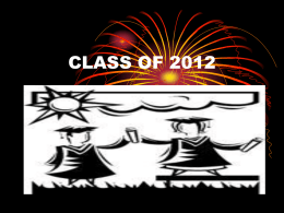 Class of 2012!!!