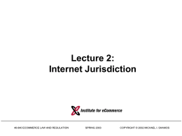 Jurisdiction - Carnegie Mellon University