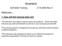 Smartech Soft Skills Training