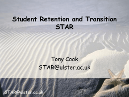 The Nature of Student Transition