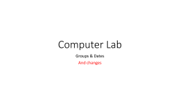 Computer Lab - Purdue University