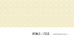 HTML5 / CSS3 - 高雄醫學大學 Joomla! 討論網站