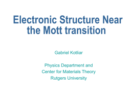 Issues in Strongly Correlated Electron Physics: A DMFT