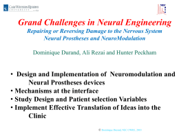 Functionally Selective Stimulation of Peripheral Nerves