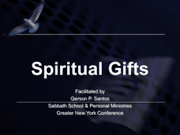 Spiritual Gifts - Equipped4Ministry