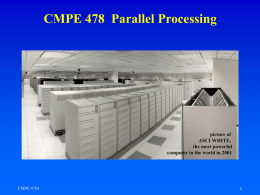 CMPE 49B Sp. Top. in CMPE: Multi
