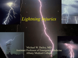 Lightning Injuries - Adirondack Area Network