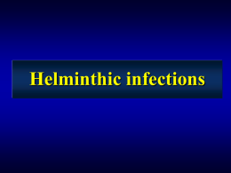 Helminthic infections