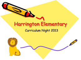 Harrington Elementary - Chelmsford Public Schools