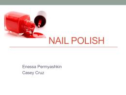 Nail Polish - East Stroudsburg University of Pennsylvania