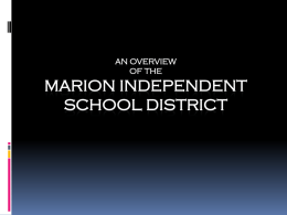 Marion Independent School District