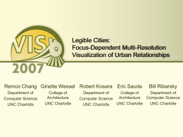 Legible Cities: Focus-Dependent Multi