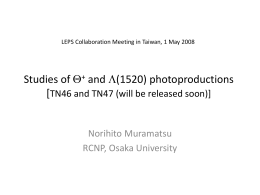 Studies of + and (1520) photoproductions