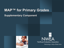 MAP for Primary Grades