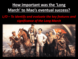 The Long March - mrbuddhistory.com