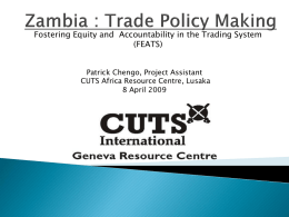 Malawi - CUTS International