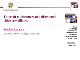 multicamera and distributed surveillance