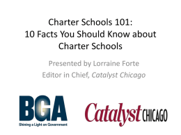 Charter Schools 101: 10 Facts You Should Know about