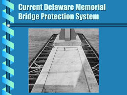 Bridge Protection System - Mechanical Engineering at the