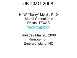 CMG 2007 - Merrill Consultants