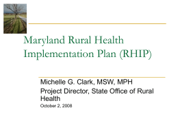 Office of Health Policy & Planning