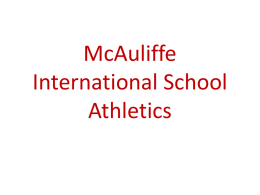 McAuliffe Athletics