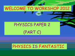 Paper 2 - KS Thong's Blog | PHYSICS IS INTERESTING