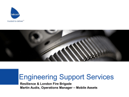 Support Services Division Core Slides