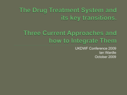 Getting clear about drug strategy.