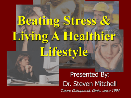 Stress and Chiropractic