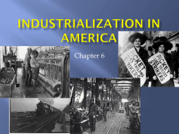 Industrialization in America