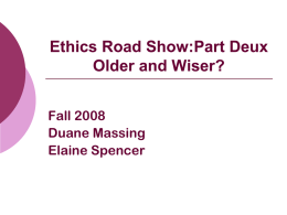 ACSW Standards of Practice