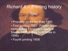 Richard II history